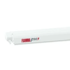 Fiamma F80L 500 cassetteluifel polar white - Royal Grey V25