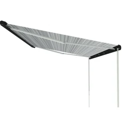 Fiamma F80s 450 cassetteluifel deep black - Royal Grey  V25