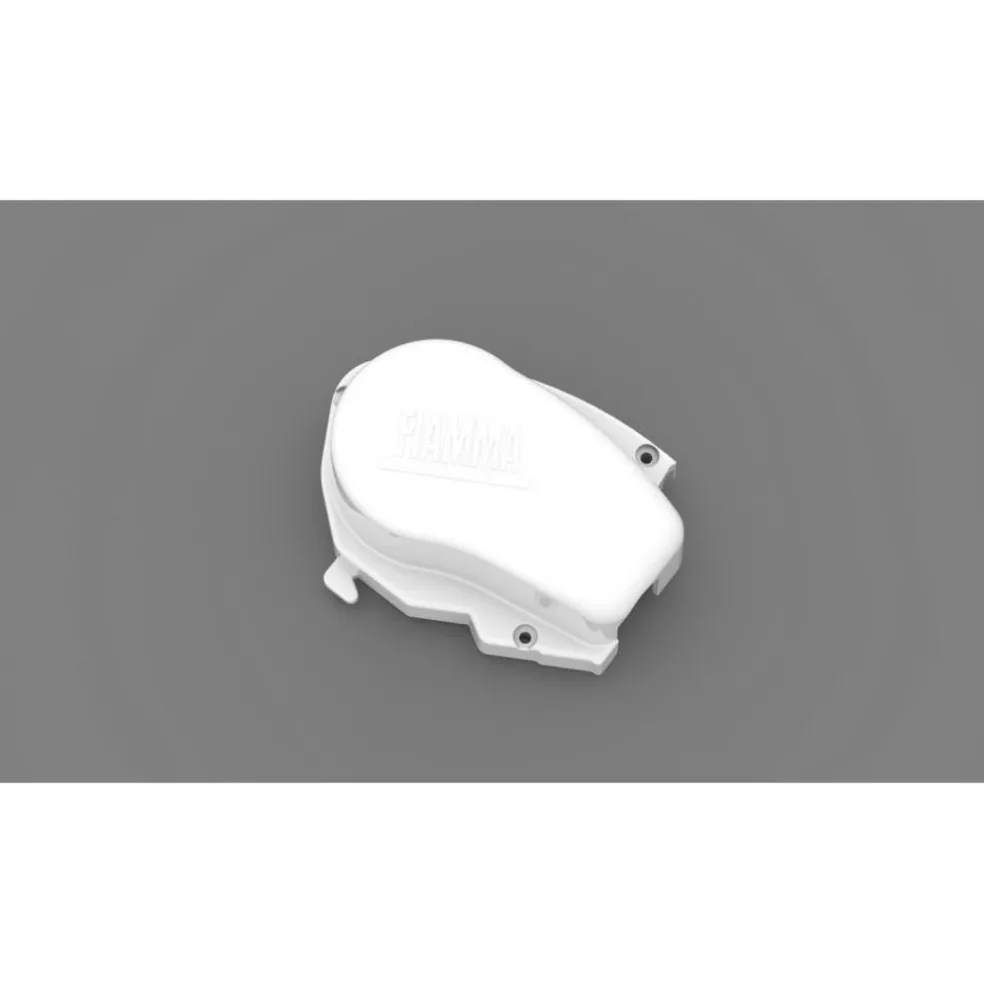 Fiamma F65s eindkap links polar white
