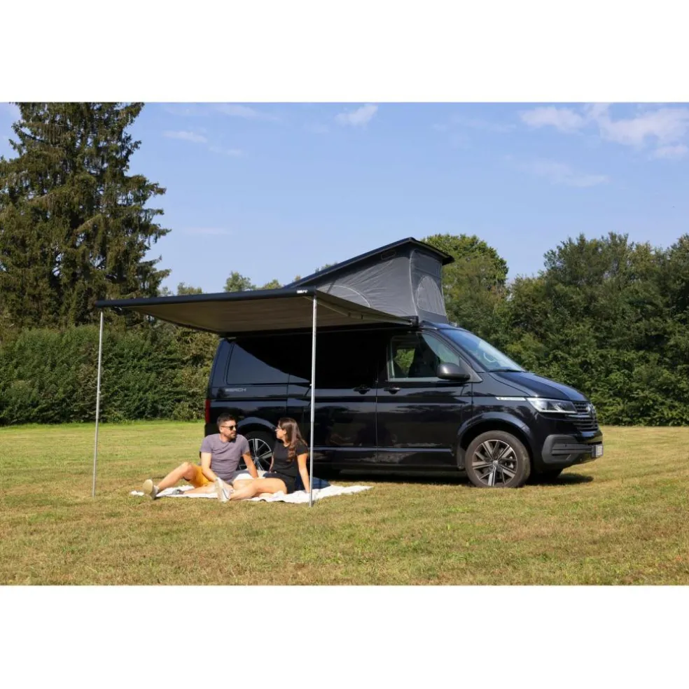 Fiamma F43van 270 cassetteluifel deep black - Royal Grey