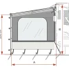 Fiamma Side W CaravanStore XL zijwand