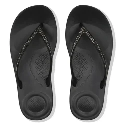 Fitflop iQushion Sparkle slippers dames black