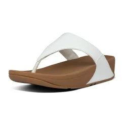 Fitflop Lulu Leather Toe-post slippers dames white