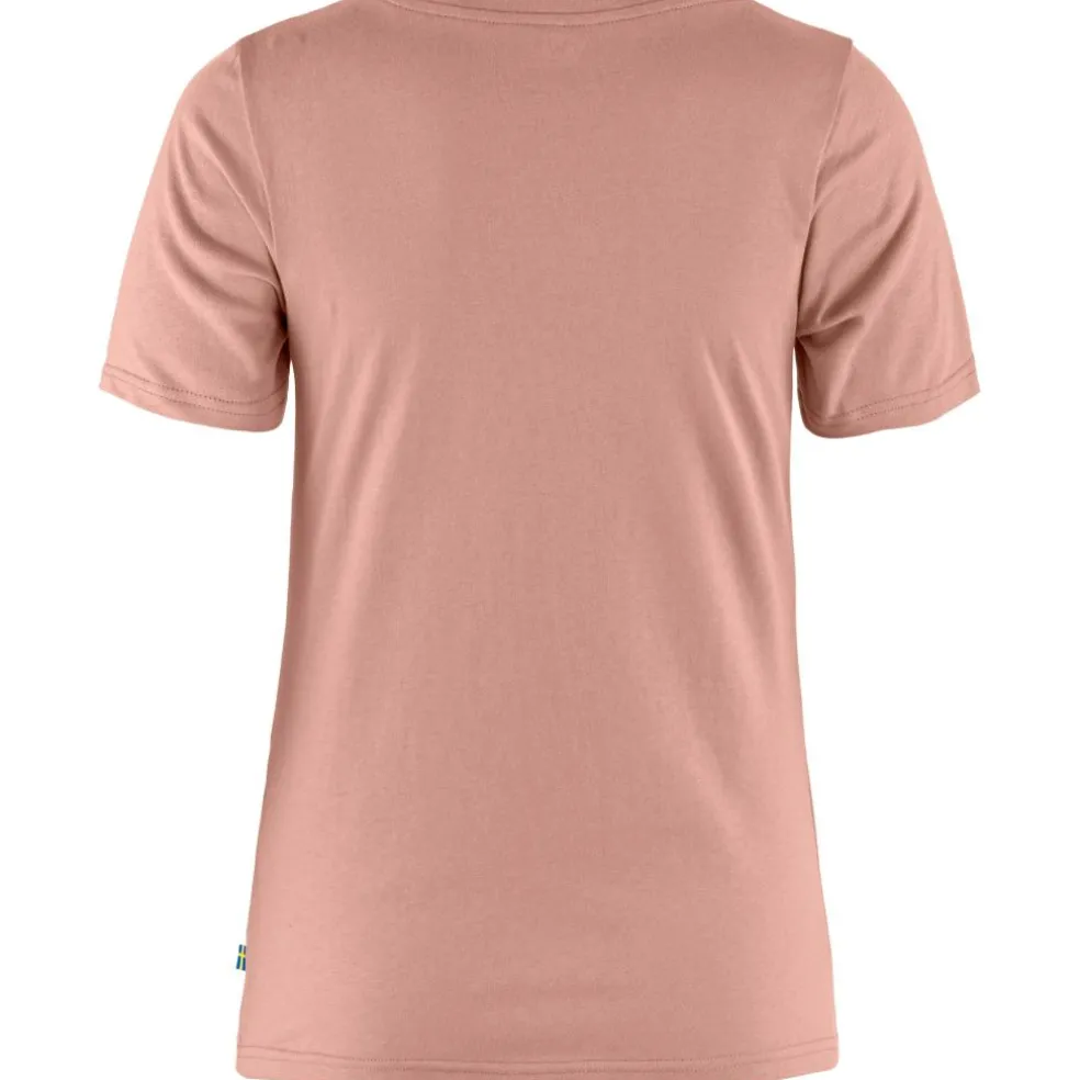 Fjällräven 1960 Logo shirt dames dusty rose
