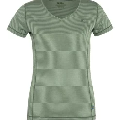 Fjällräven Abisko Cool shirt dames patina green