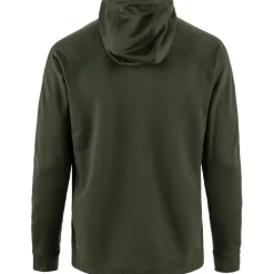 Fjällräven Abisko Grid Hoodie fleece vest heren deep forest