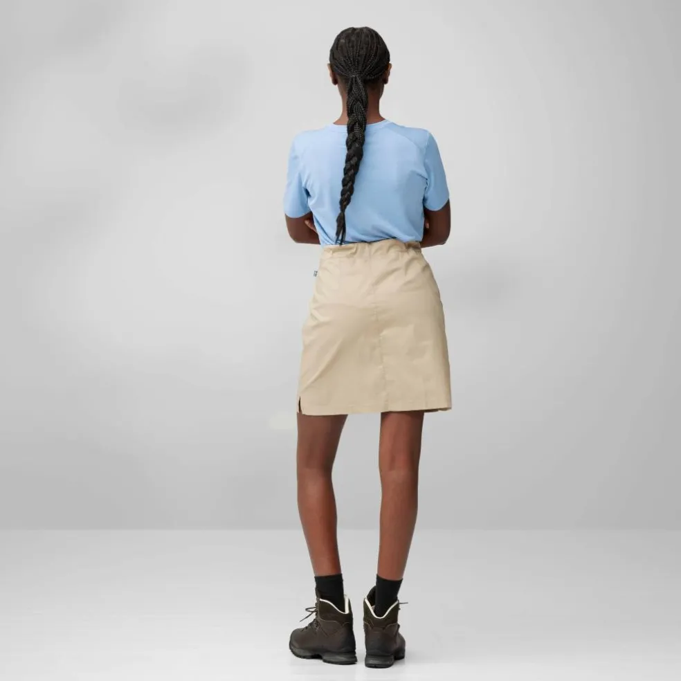 Fjällräven Abisko Hike skort dames fossil