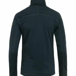 Fjällräven Abisko Lite Fleece Half Zip shirt dames dark navy