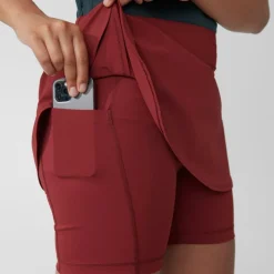 Fjällräven Abisko Midsummer skort dames pomegranate red