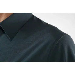 Fjällräven Abisko Trekking SS overhemd heren dark navy