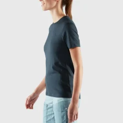 Fjällräven Abisko Wool shirt dames dark navy