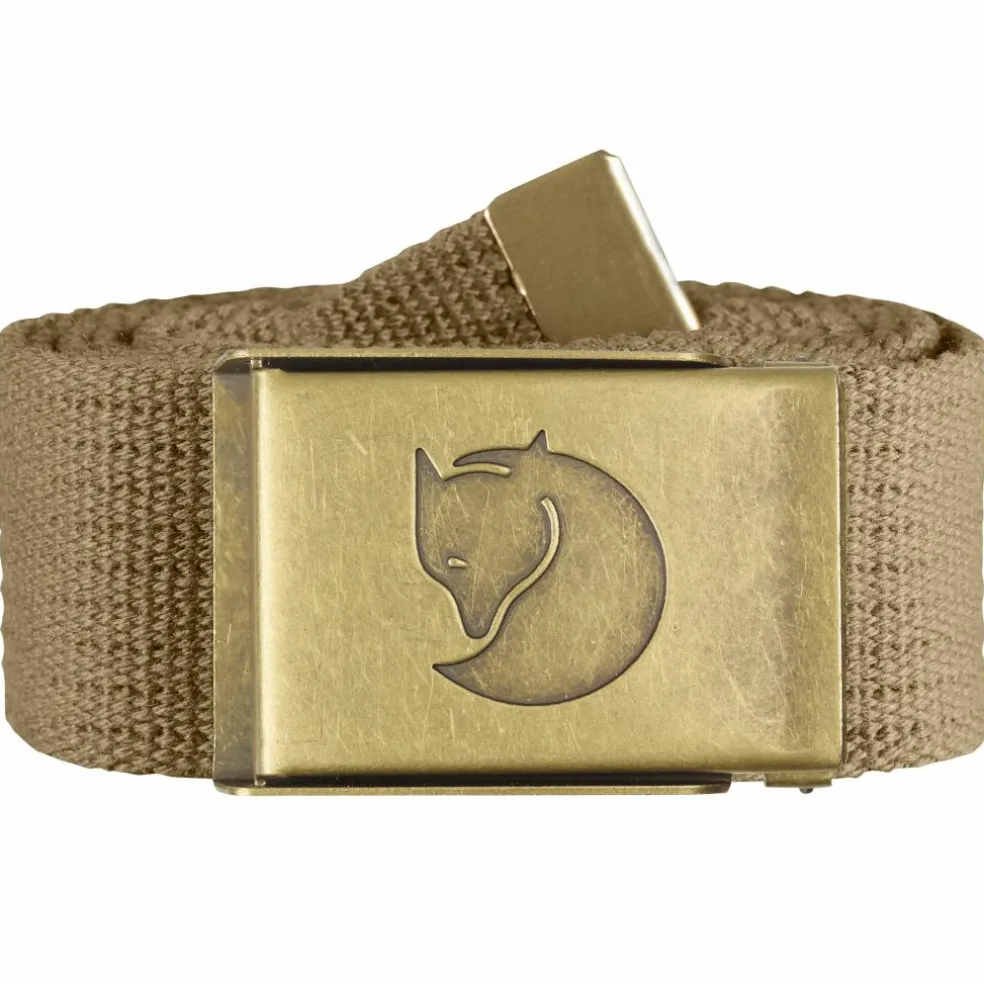 Fjällräven Canvas Brass riem black