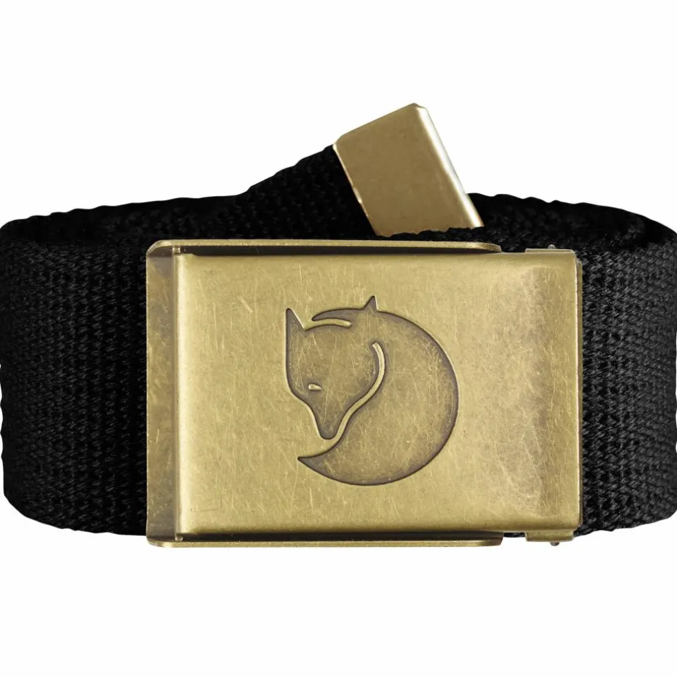 Fjällräven Canvas Brass riem black