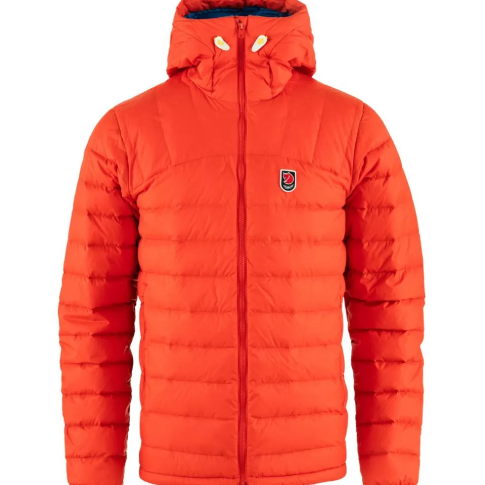 Fjällräven Expedition Pack Down Hoodie outdoor jack heren flame orange