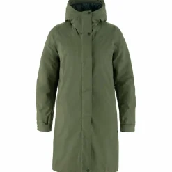 Fjällräven HC Hydratic Padded parka outdoor jack dames  laurel green