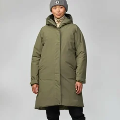 Fjällräven HC Hydratic Padded parka outdoor jack dames  laurel green
