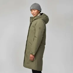 Fjällräven HC Hydratic Padded parka outdoor jack dames  laurel green