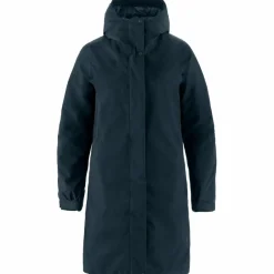 Fjällräven HC Hydratic Padded parka outdoor jack dames dark  navy
