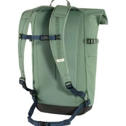 Fjällräven High Coast Foldsack 15 inch laptop rugzak 24 liter patina green
