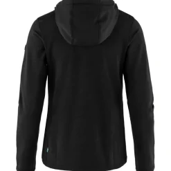Fjällräven Keb Hoodie fleece vest dames black