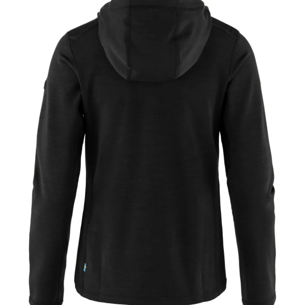 Fjällräven Keb Hoodie fleece vest dames black