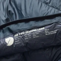Fjällräven Keb Two Seasons Long mummy slaapzak navy