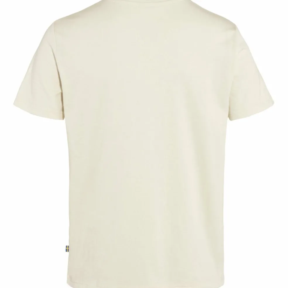 Fjällräven Logo shirt dames chalk white