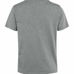 Fjällräven Logo shirt dames grey melange