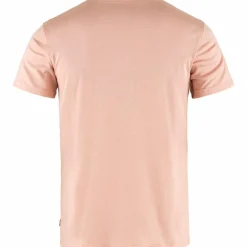 Fjällräven Logo shirt heren chalk rose