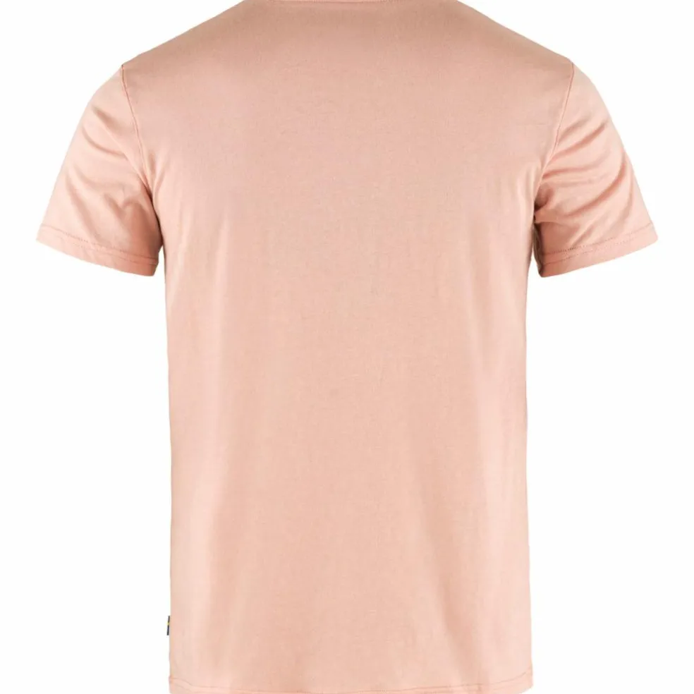 Fjällräven Logo shirt heren chalk rose