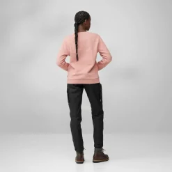Fjällräven Logo sweater dames dusty rose port