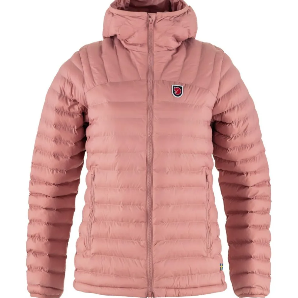 Fjällräven Lätt Hoodie outdoor jack dames dusty rose