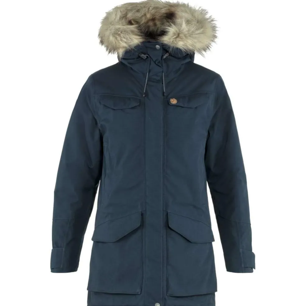 Fjällräven Nuuk Parka outdoor jack dames dark navy