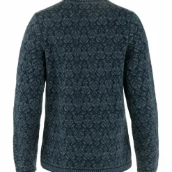 Fjällräven Snow Round Neck sweater dames dark navy