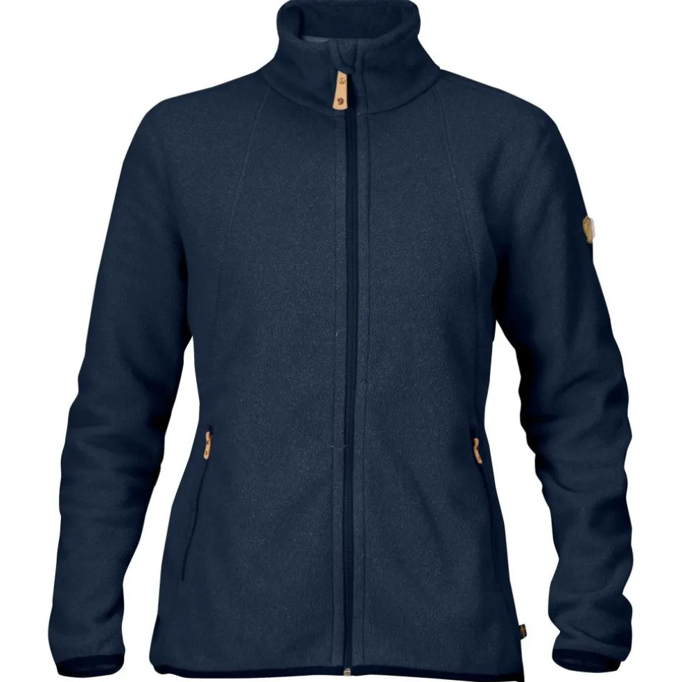 Fjällräven Stina fleece vest dames dark navy