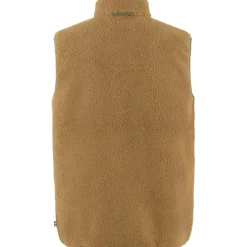 Fjällräven Vardag Pile bodywarmer heren buckwheat brown laurel green