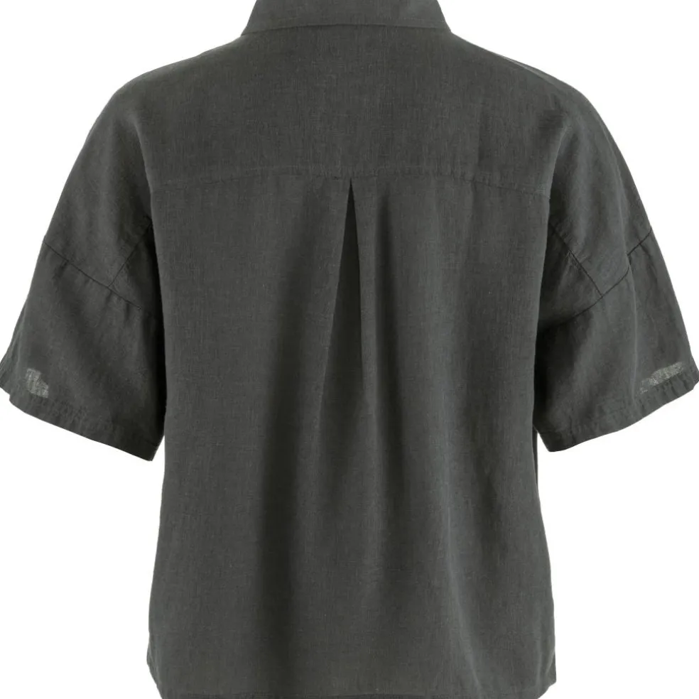 Fjällräven Övik Hemp blouse dames dark grey