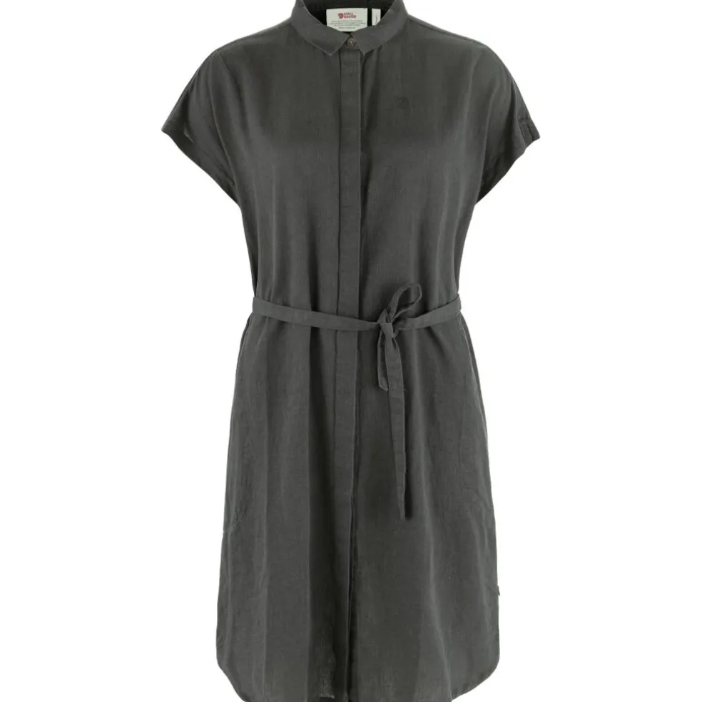 Fjällräven Övik Hemp jurk dames dark grey