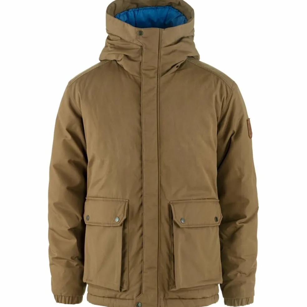 Fjällräven Övik Padded outdoor jack heren wood brown