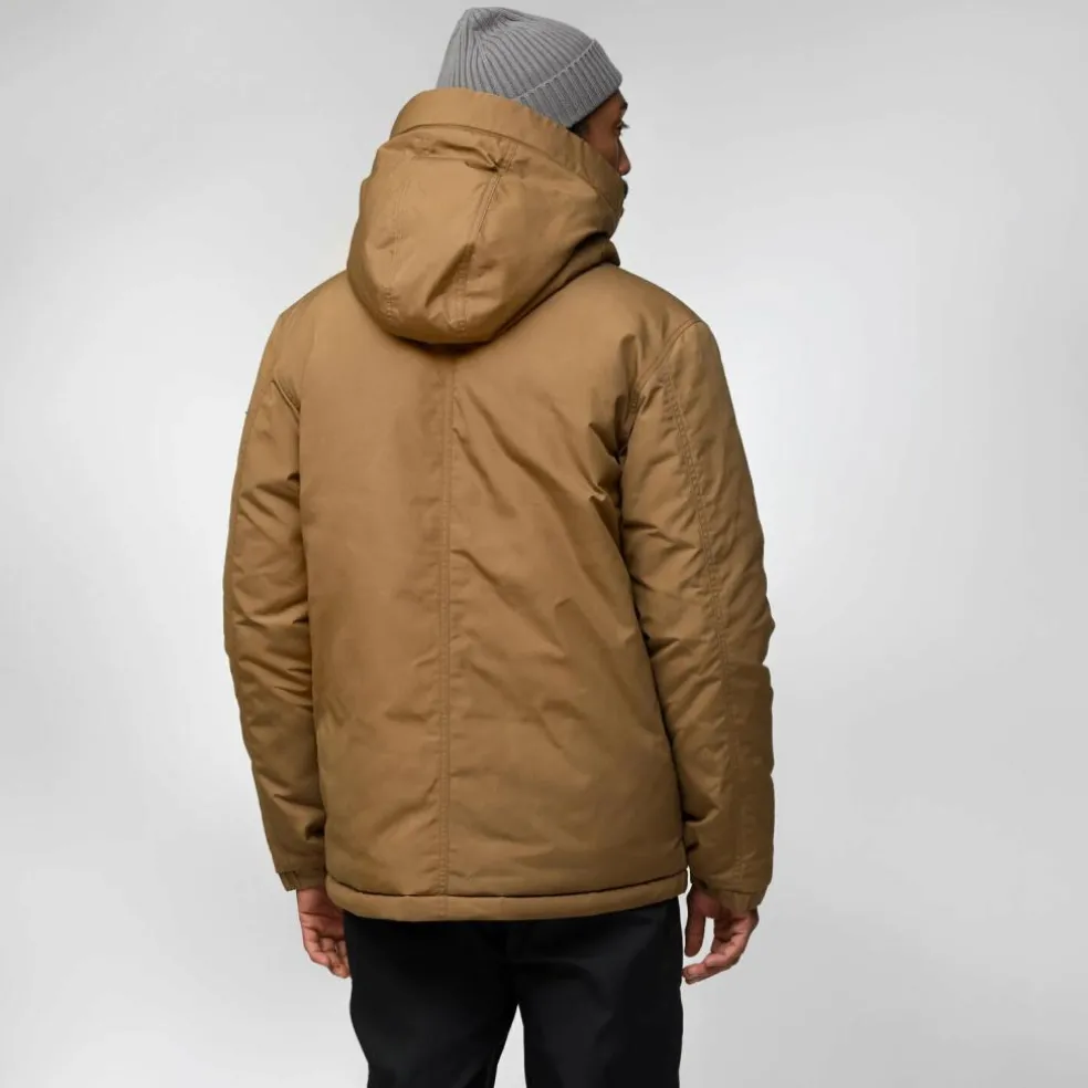 Fjällräven Övik Padded outdoor jack heren wood brown
