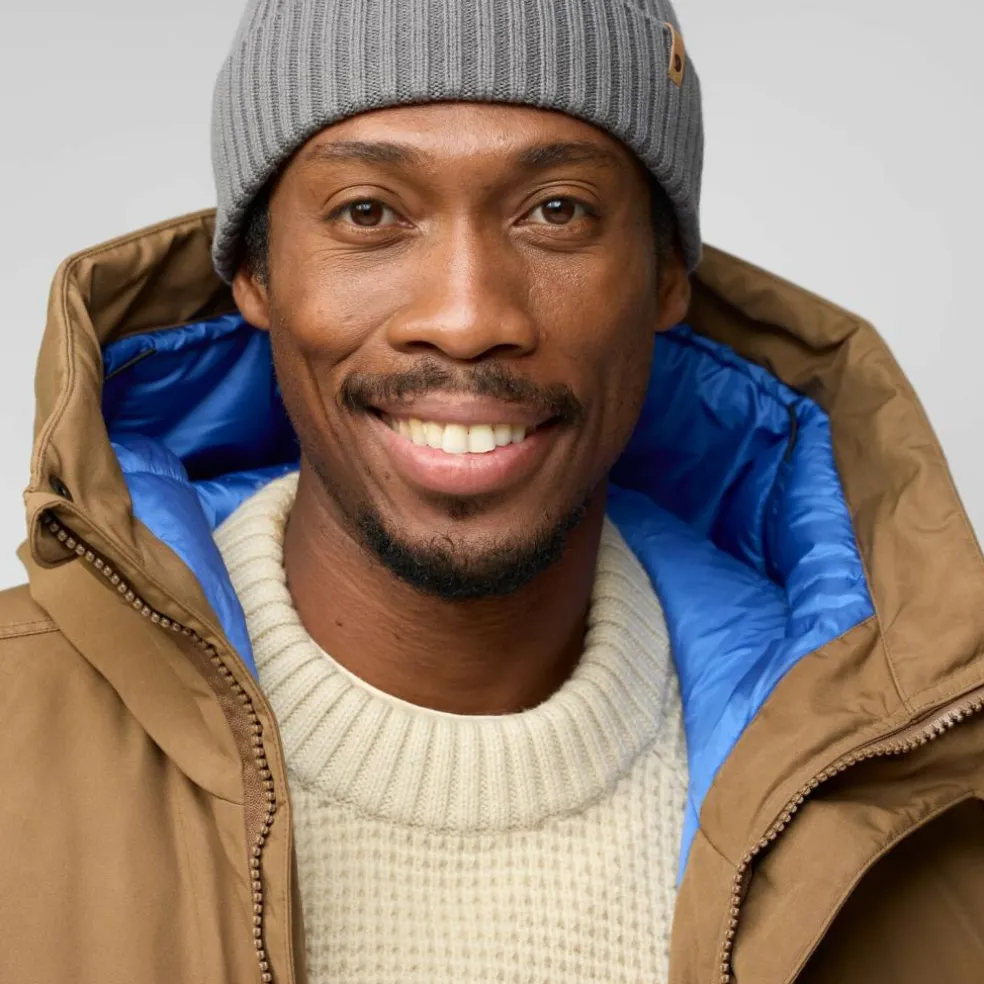 Fjällräven Övik Padded outdoor jack heren wood brown