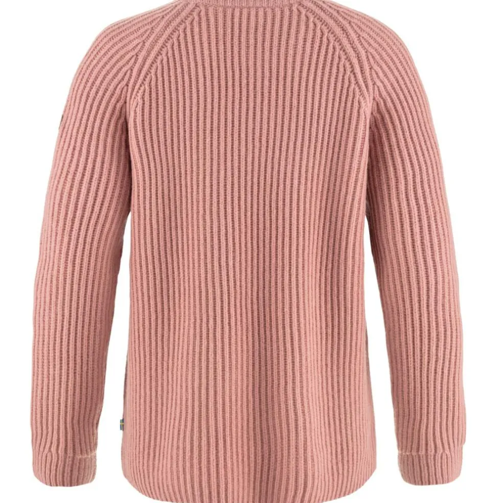 Fjällräven Övik Rib sweater dames dusty rose