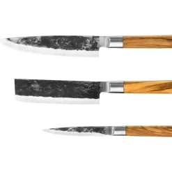 Forged Olive 3-delige messenset