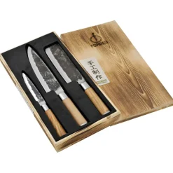 Forged Olive 3-delige messenset