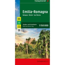 Freytag & Berndt  Emilia-Romagna Bologna Rimini San Marino wegenkaart