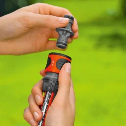 Gardena Koppelingen set 13 - 15 mm oranje zwart