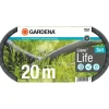 Gardena Textielslang Liano Life tuinslang set 20 meter grijs