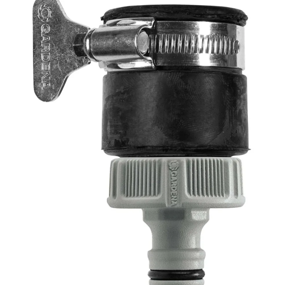 Gardena Waterdief 15 - 20 mm grijs