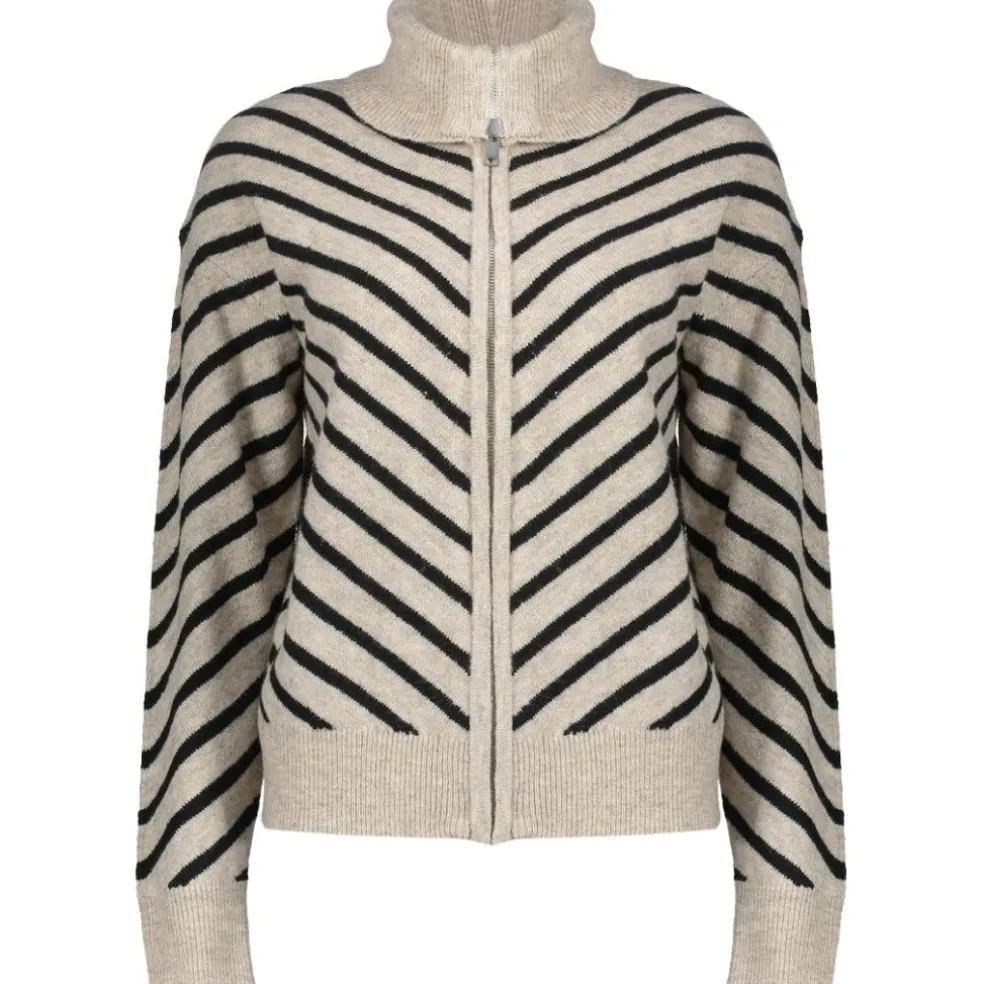 Geisha vest dames black sand