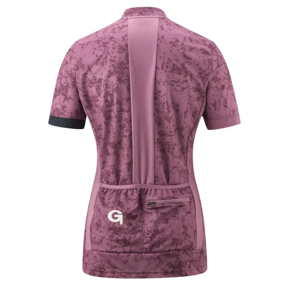 Gonso Presolana SS FZ fietsshirt dames confetti
